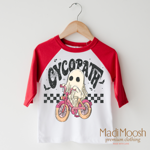 Cycopath Girls Ghost Shirt - Halloween Shirt