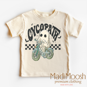 Cycopath Boys Ghost Shirt - Halloween Shirt