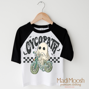 Cycopath Boys Ghost Shirt - Halloween Shirt