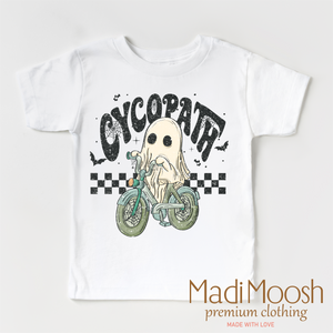 Cycopath Boys Ghost Shirt - Halloween Shirt