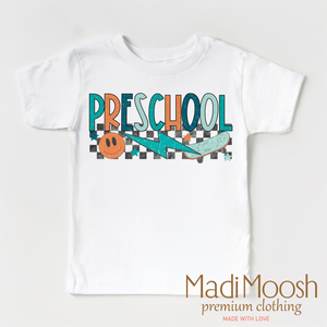 Preschool Skateboard Back To School Shirt - School Shirt