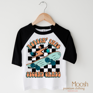 Rollin' Into 2nd Back To School Shirt - School Shirt