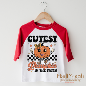 Cutes Pumpkin In The Patch Fall Shirt - Thanksgiving Shirt