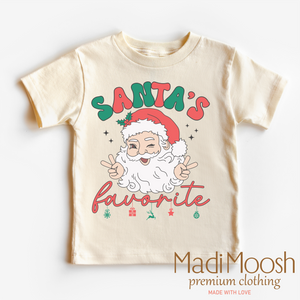 Santa's Favorite Shirt - Christmas Tee