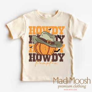 Howdy Pumpkin Shirt - Halloween Shirt