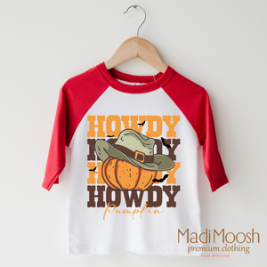 Howdy Pumpkin Shirt - Halloween Shirt