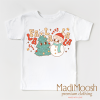 Fa La La La La Christmas White kids T-shirt