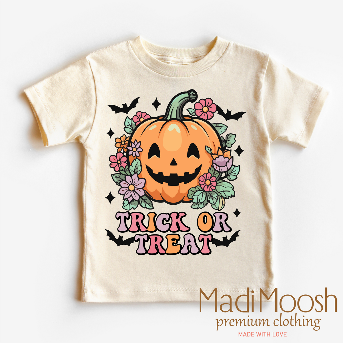 Trick Or Treat Pumpkin Shirt - Halloween Shirt - Madi Moosh Boutique
