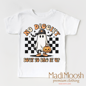 No Diggity Bout To Bag It Up Shirt - Halloween Shirt