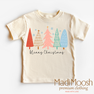 Merry Christmas Trees Shirt - Christmas Shirt