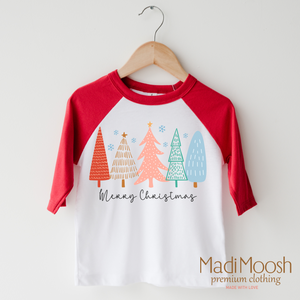 Merry Christmas Trees Shirt - Christmas Shirt