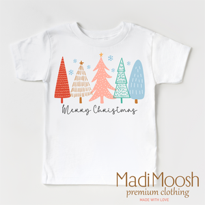 Merry Christmas Trees Shirt - Christmas Shirt