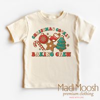 Christmas Baking Crew, Christmas Cookie Crew graphic T-shirt by Madi Moosh