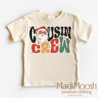 Christmas Cousin Crew graphic T-shirt by Madi Moosh
