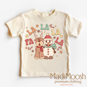 Fa la la la Christmas Shirt - Cute Christmas Tee