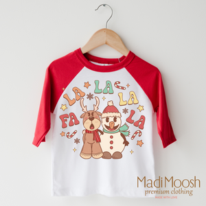 Fa la la la Christmas Shirt - Cute Christmas Tee