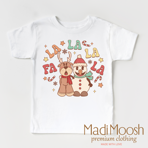 Fa la la la Christmas Shirt - Cute Christmas Tee