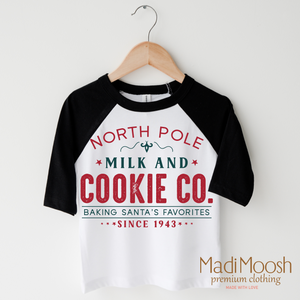 North Pole Milk And Cookie Company Shirt - Christmas Shirt