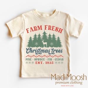 Fresh Farm Christmas Trees Shirt - Christmas Tee