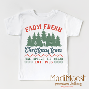 Fresh Farm Christmas Trees Shirt - Christmas Tee