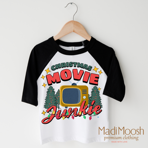 Christmas Movie Junkie Shirt - Christmas Tee