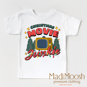 Christmas Movie Junkie Shirt - Christmas Tee