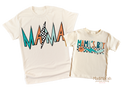 Matching MAMA and MAMA'S Boy T-Shirt - Mom and Son Shirts - Madi Moosh Boutique