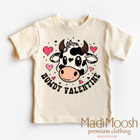 Howdy Valentine Valentine's Day Shirt - Western Valentine Tee - Madi Moosh Boutique