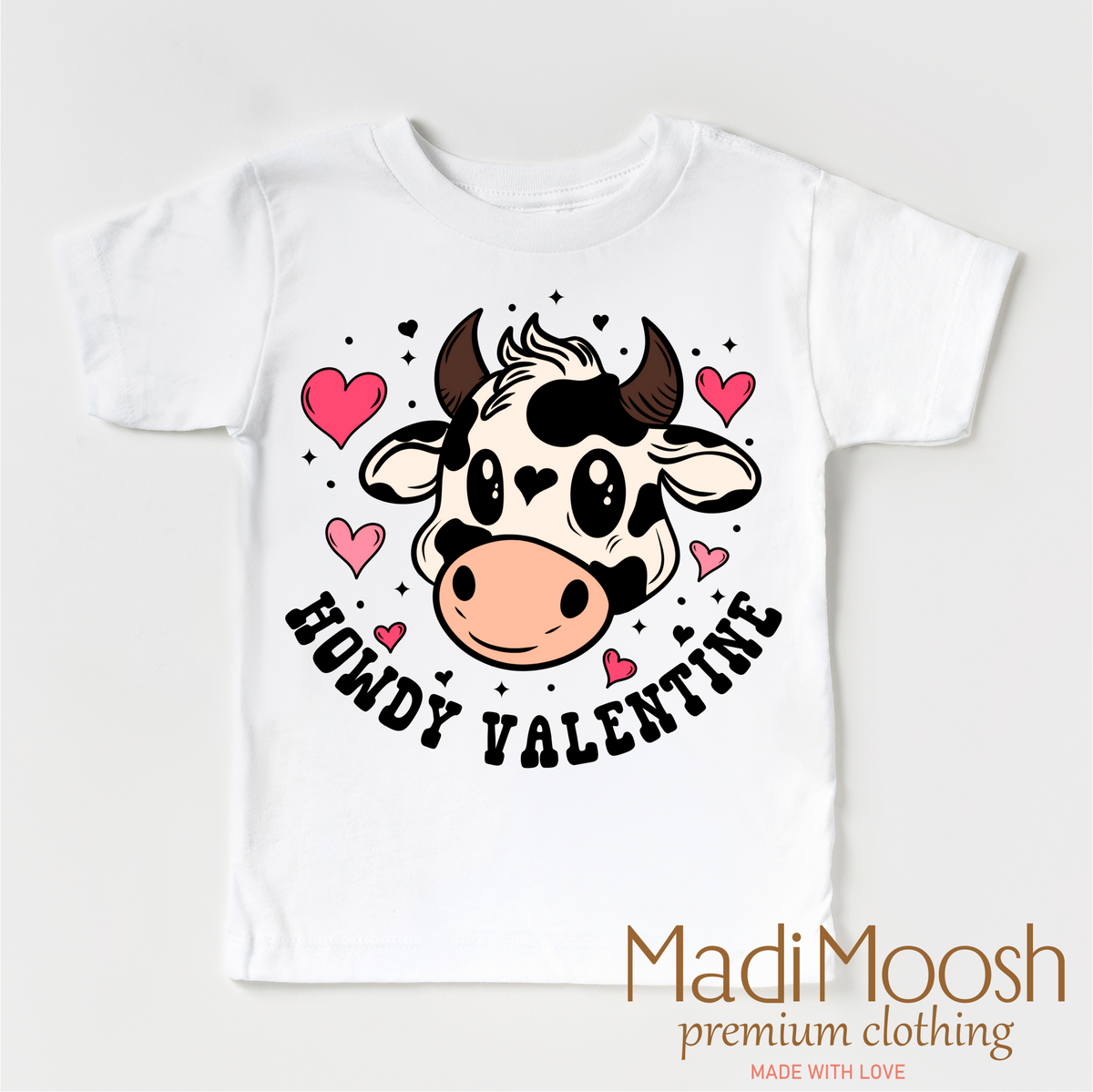 Howdy Valentine Valentine's Day Shirt - Western Valentine Tee - Madi Moosh Boutique