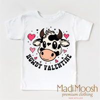 Howdy Valentine Valentine's Day Shirt - Western Valentine Tee - Madi Moosh Boutique