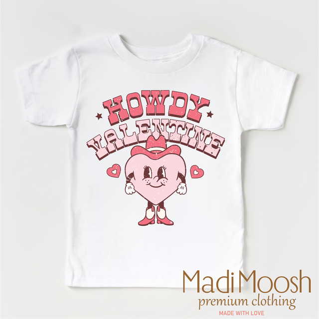 Howdy Valentine Valentine's Day Shirt - Western Valentine Tee