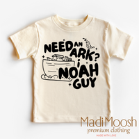 Need And Ark? I Noah Guy, Christian graphic T-shirt by Madi Moosh