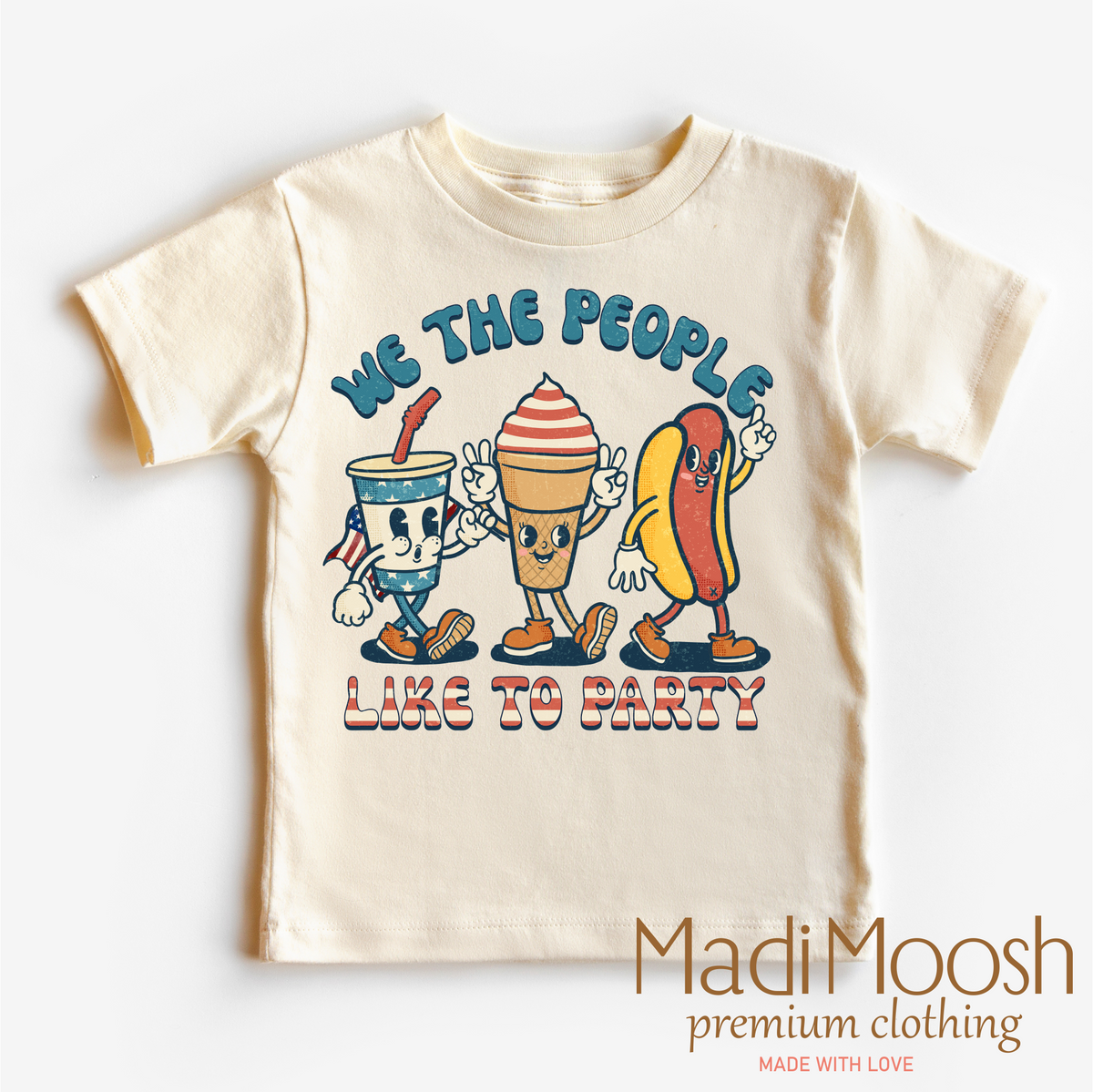 We The People Like To Party Shirt - July 4th - Madi Moosh Boutique