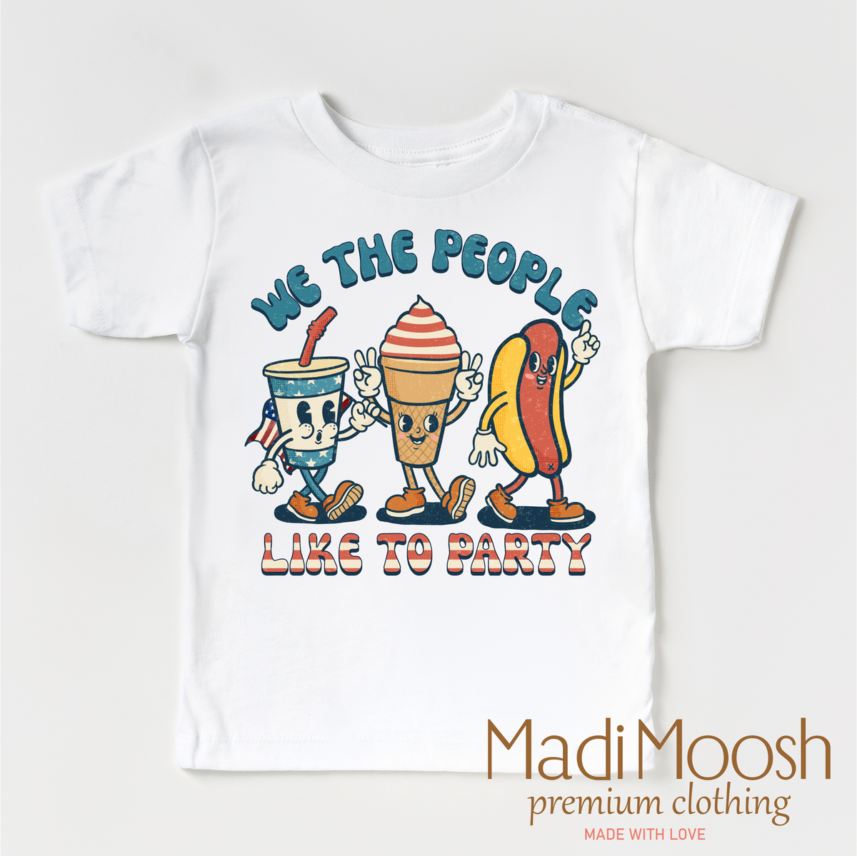 We The People Like To Party Shirt - July 4th - Madi Moosh Boutique