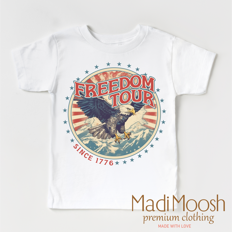 Freedom Tour Shirt - July 4th - Madi Moosh Boutique