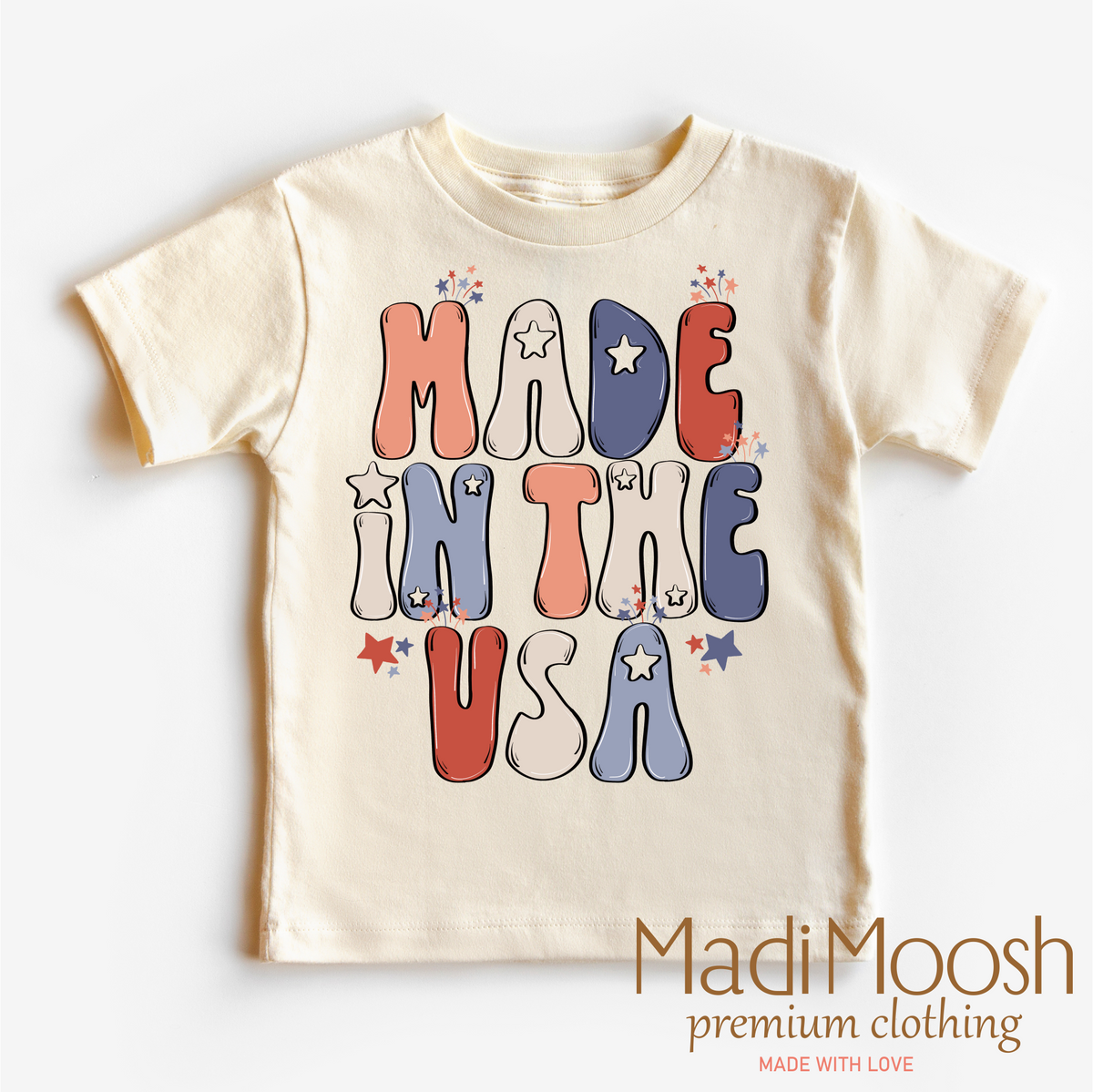Made In The USA Shirt - July 4th - Madi Moosh Boutique