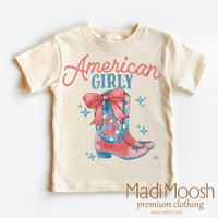 American Girly Shirt by Madi Moosh
