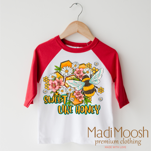 Sweet Like Honey Bee Shirt - Cute Tee