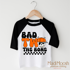 Bad Two The Bone Birthday Shirt - Halloween Shirt