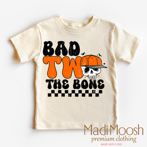 Bad Two The Bone Birthday Shirt - Halloween Shirt