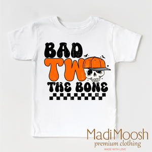 Bad Two The Bone Birthday Shirt - Halloween Shirt