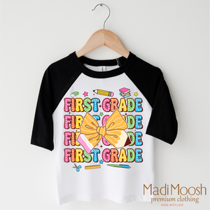 Cute First Grade School Shirt - Back To School Shirt