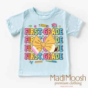 Cute First Grade School Shirt - Back To School Shirt