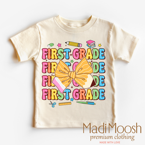 Cute First Grade School Shirt - Back To School Shirt