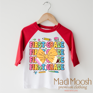 Cute First Grade School Shirt - Back To School Shirt