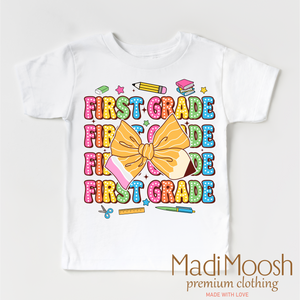 Cute First Grade School Shirt - Back To School Shirt