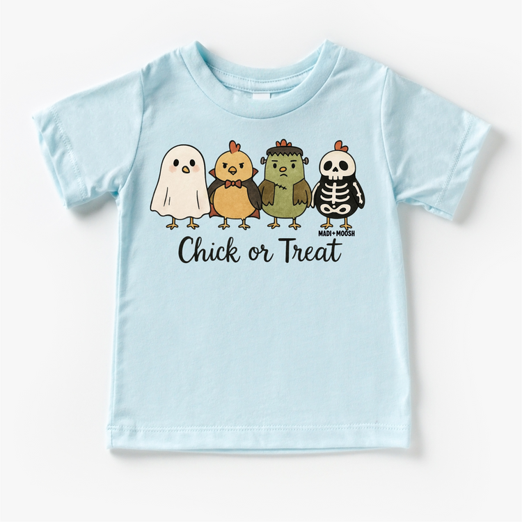 Chick or Treat Chicken Halloween Shirt - Halloween Tee