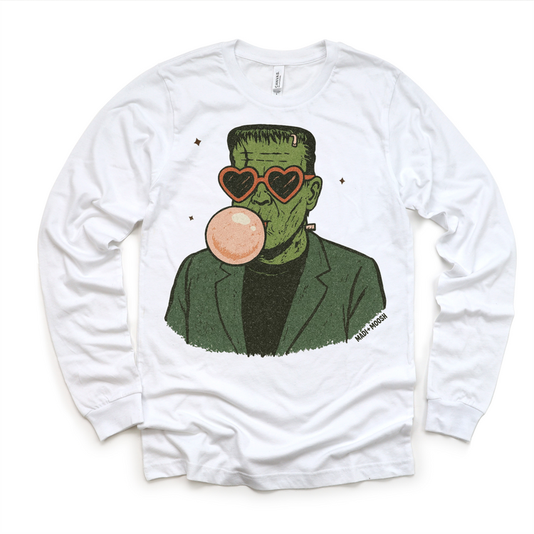 Frank Blowing A Bubble Halloween Shirt - Halloween Tee
