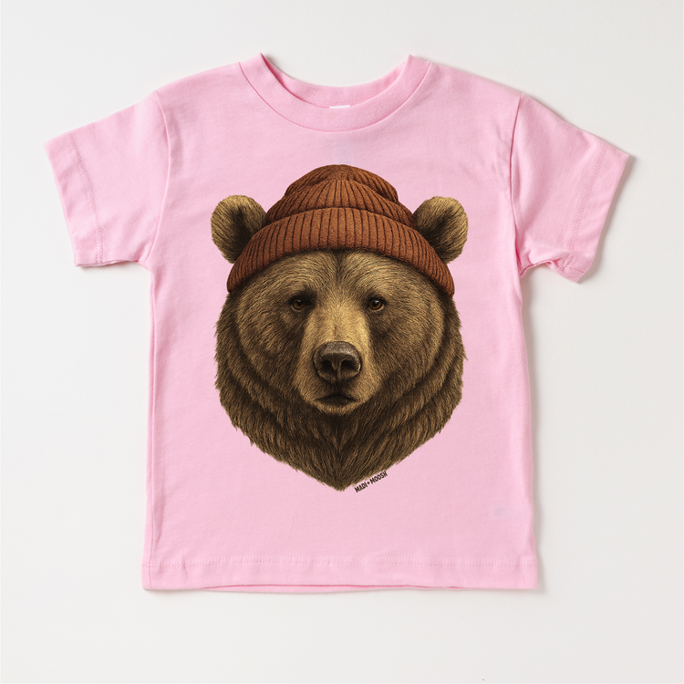 Brown Bear With Beanie Shirt - Brown Bear Sweatshirt