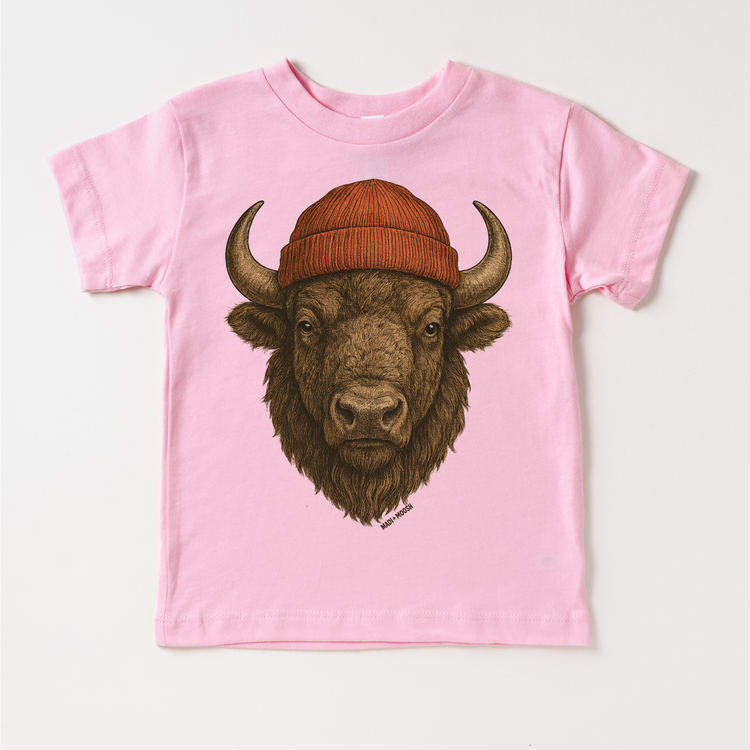 Buffalo Beanie Shirt - Bison Sweatshirt
